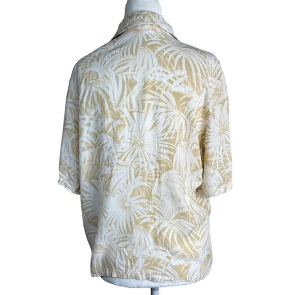 Anine Bing Austin Top in Yellow Small Womens Blouse Button Down - Picture 7 of 16